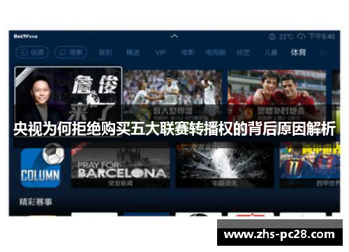 央视为何拒绝购买五大联赛转播权的背后原因解析